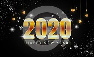 New Year Cretaive Background 2020