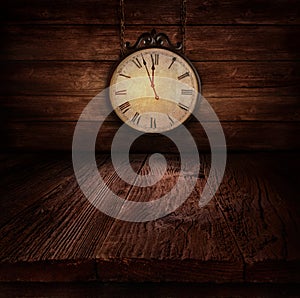 New Year design - Ticking clock photo