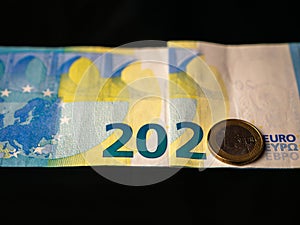 New 2021 year euro