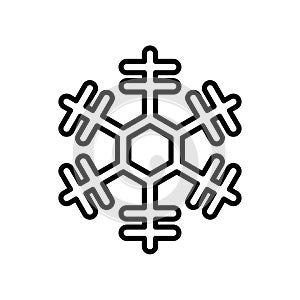 Playful Snowflake Pattern Hand Drawn Doodle Illustration