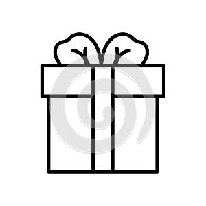 Playful Gift Box Hand Drawn Doodle Illustration