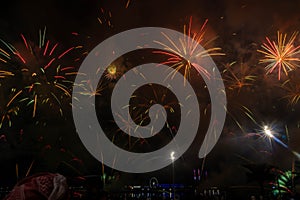 New year fireworks in abudhabi 09