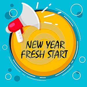 New year fresh start.