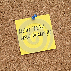 New Year New Plans Resolution