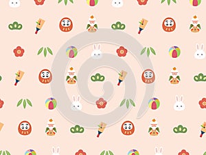 New year pattern design