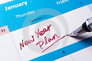 New year plan