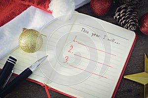 New Year Resolution, Empty list