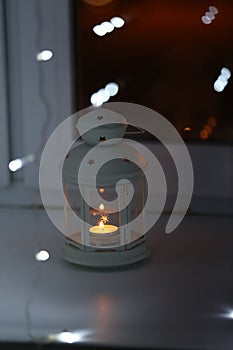 New Year`s candlestick