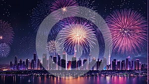 New Year\'s Eve Fireworks Spectacle