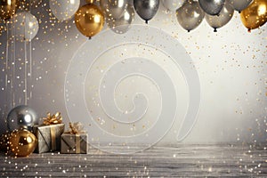 New year\'s eve party background or theme, for party or celebration announcement, greeting cards