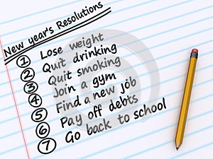 New Year's Resolutions