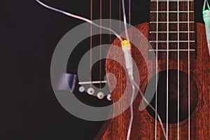 New Year sale of guitars and string instruments