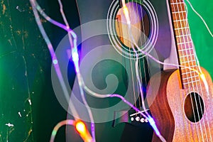 New Year sale of guitars and string instruments