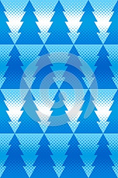 New year seamless ornament with halftone effect with geometric herringbone