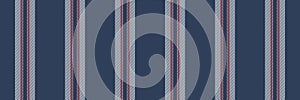 New year seamless stripe pattern, simple lines fabric background. Celebrate texture vertical vector textile in blue and white