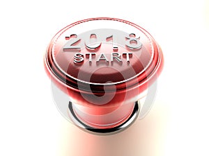 New Year 2018 Start pushbutton