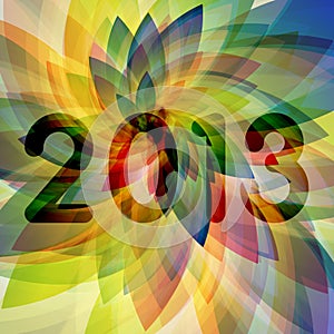 New year 2013 vector backdrop