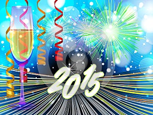 New Years eve background