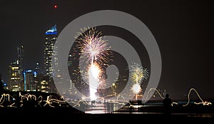 New Years Eve Fireworks - Gold Coast