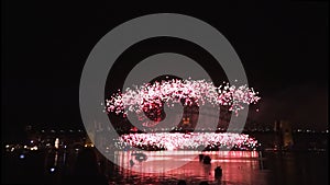 New Years Eve fireworks on Sydney Harbour Bridge at 60fps-3