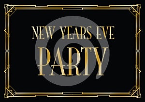 New years eve party background