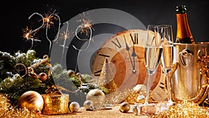 New Years Eve 2019 party background