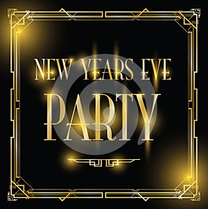 New years eve party background photo