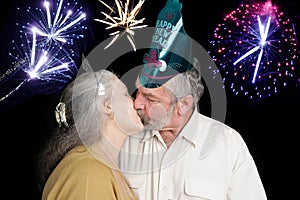 New Years Kiss at Midnight