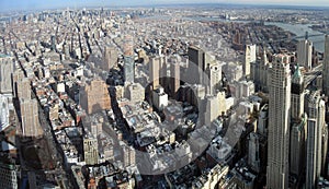 New York aerial image