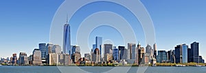 New York, the best wide panorama available with Hudson river