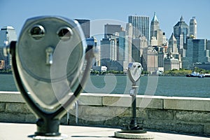 New york binoculars photo