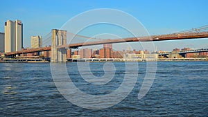 New York Brooklyn Bridge. Manhattan NYC. United States.