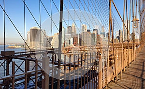 New York, Brooklyn bridge, United Statef of America