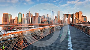 New York, Brooklyn bridge, United Statef of America