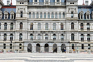 New York Capitol Building in Upstate Albany, New York