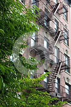 New York - cast-iron facades in SoHo