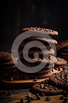 New york chocolat cookies with chips