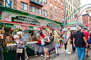 New York Cit Feast of San Gennaro