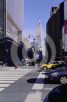 New York City 8th Avenue and 33d Street USA photo