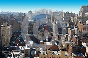 New York City Aerial During the Day