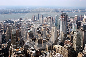 New York City, aerial view