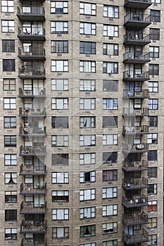 New York City apartment building.
