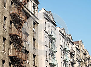 New York City apartment buildings