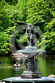 New York City: Bethesda Fountain in Central Park