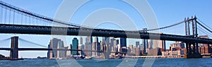 New York City Bridges Panorama