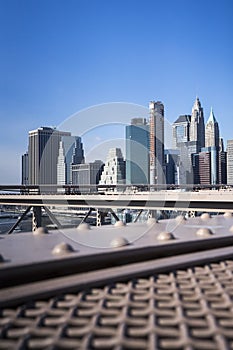 New York City from the Brooklin Bridge