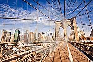 New York City Brooklyn Bridge