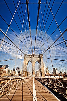 New York City Brooklyn Bridge