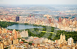 New York City and Central Park