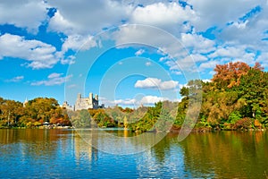 New York City Central Park in autumn